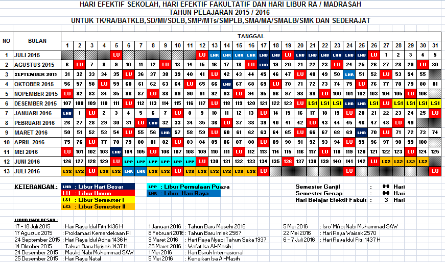 Format Excel Kalender 2016 | kalender pendidikan 2015 2016 format excel sekedar info Format Excel Kalender 2016 | kalender pendidikan 2015 2016 format excel sekedar info