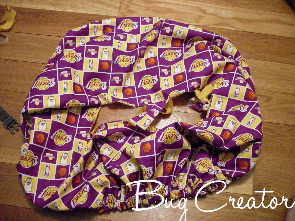 Bug Creator Crafts and Life Shopping Cart Cover Tutorial