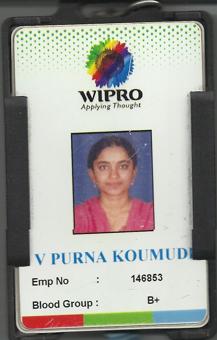 Wipro Id Card