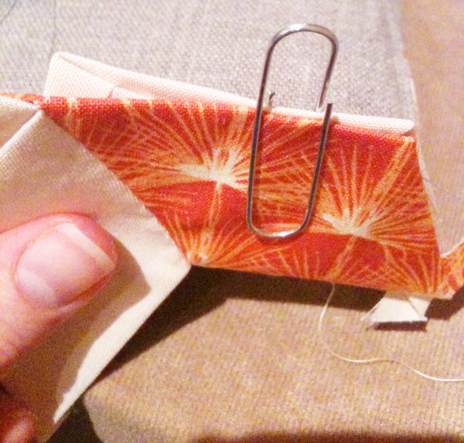 A Few Scraps Piecing together paddles