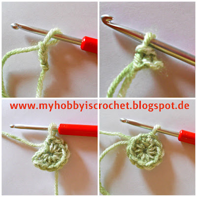 Crochet Flower Dahlia