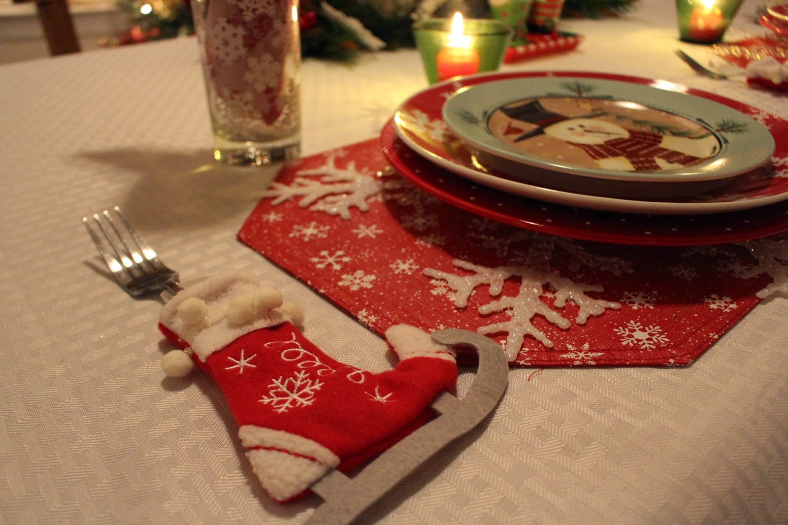 Designs by Pinky A Snowy Winter Table