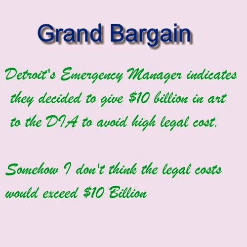 Grand Bargain and how not to avoid high legal cost