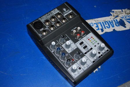 Rex and the Bass: Behringer Xenyx 502 Mixer Review