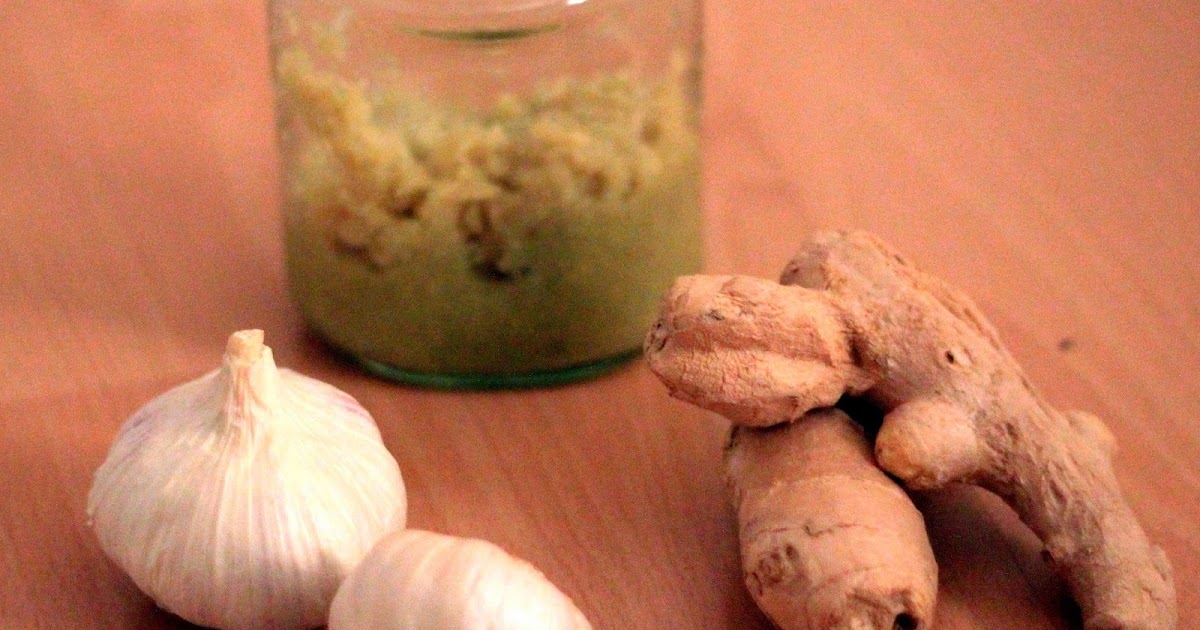 Vinayaka's Kitchen Ginger Garlic Paste (Homemade) இஞ்சி பூண்டு