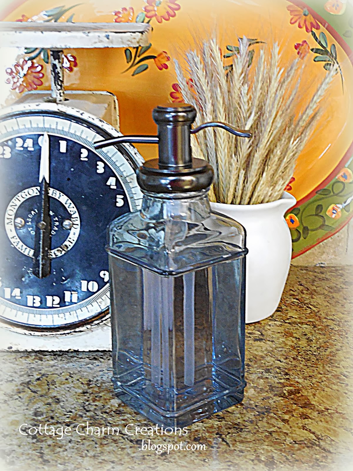 Cottage Charm Creations vintage soap dispensers