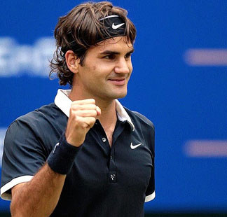 Roger Federer.  Roger Federer