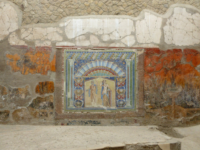 mosaic image of a man and a woman