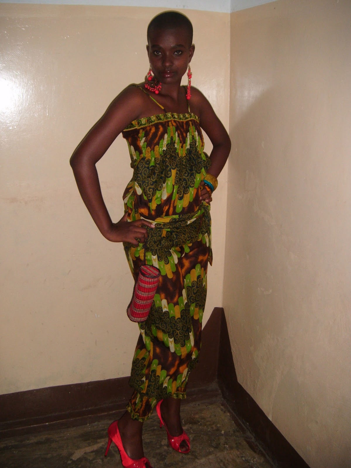 Subira Wahure Official African Couture Blog KITENGE JUMPSUIT BY SUBIRA