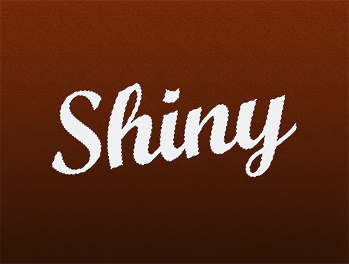 Create Shiny Text Effect In Photoshop