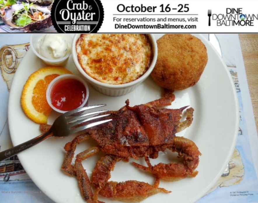 Dining Dish Baltimore's Crab and Oyster Celebration at over 20 local