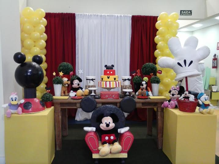 decoração Mickey