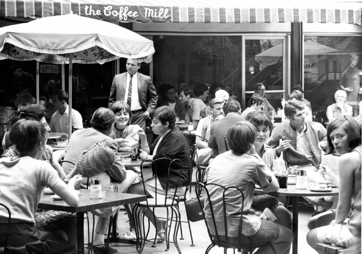Homage to Toronto's Yorkville Landmarks the Coffee Mill and Le Trou Normand
