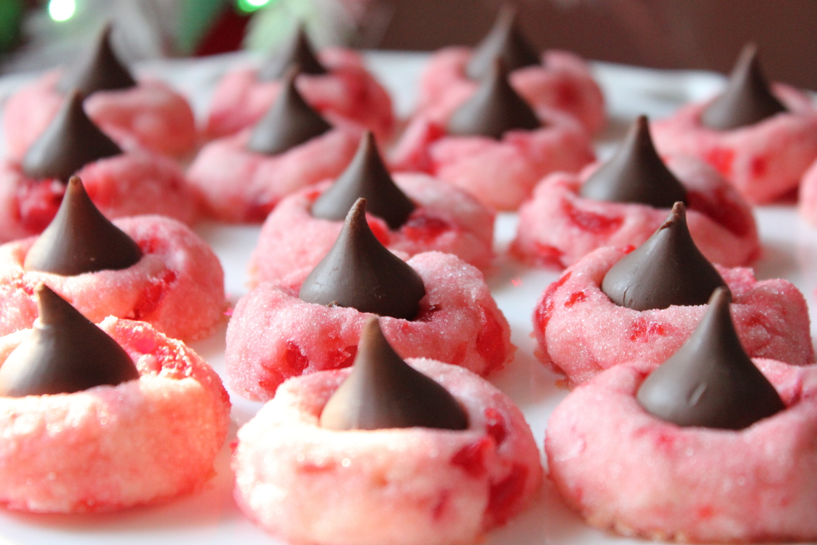 Punkie Pie's Place Cherry Chocolate Kiss Cookies