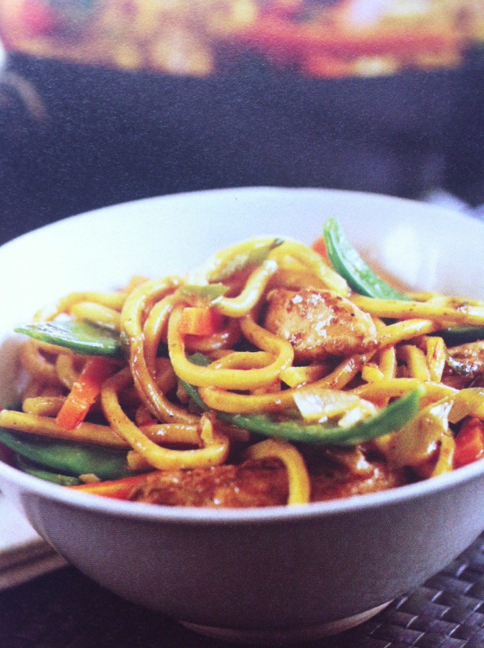 Dream In Colour: Healthy Chicken Stir-fry With Noodles