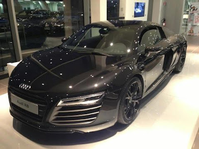 The Unbeatable Black Audi R8