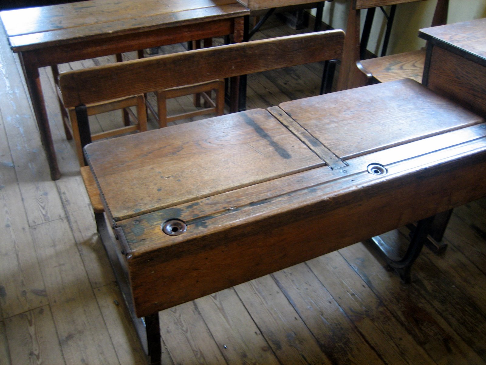 Rupert Mallin The Old School Desk Gressenhall Norfolk 2011
