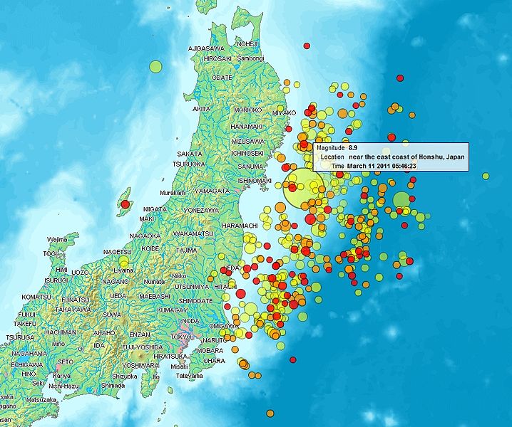 Japan+quake+epicenter+map