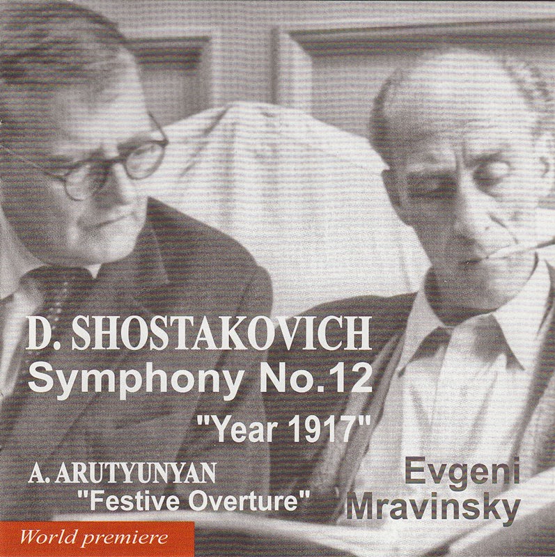 David The DSCH Fan Evgeny Mravinsky Shostakovich Symphony No.12 Venezia