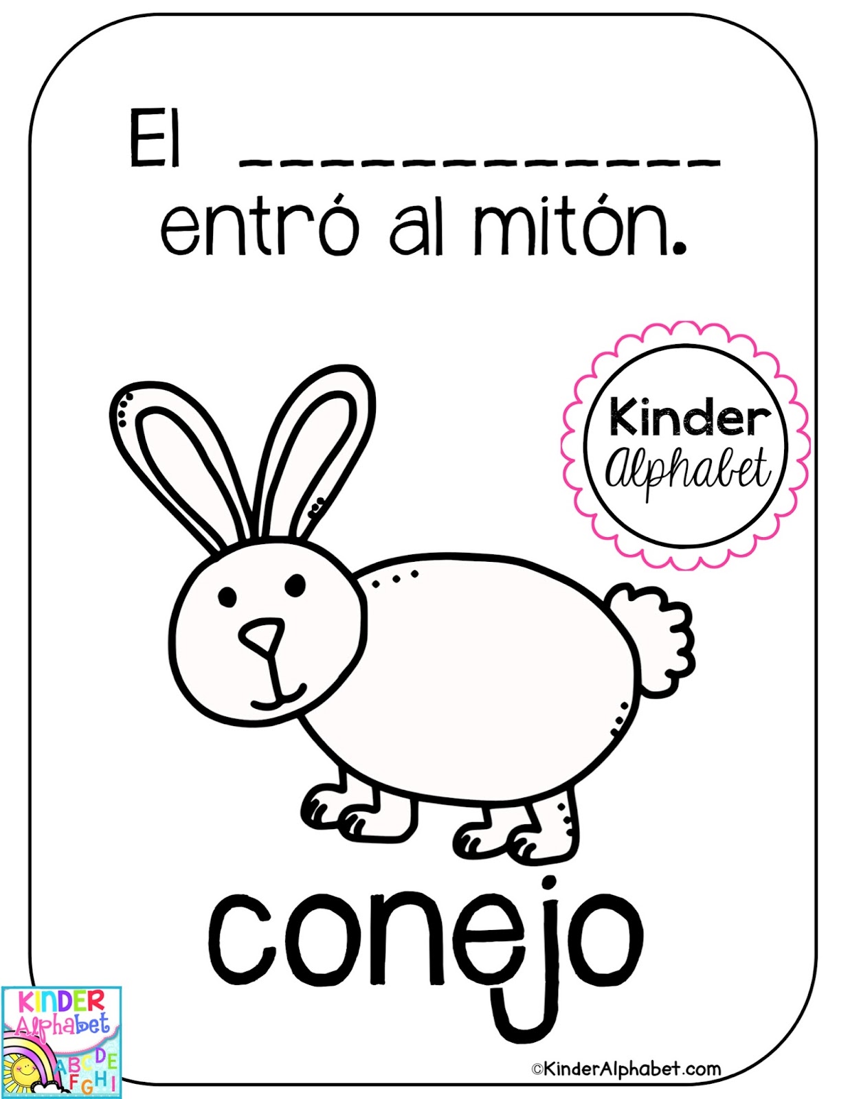 Bilingual Kinder Alphabet Spanish Winter Books and The Mitten FREEBIE