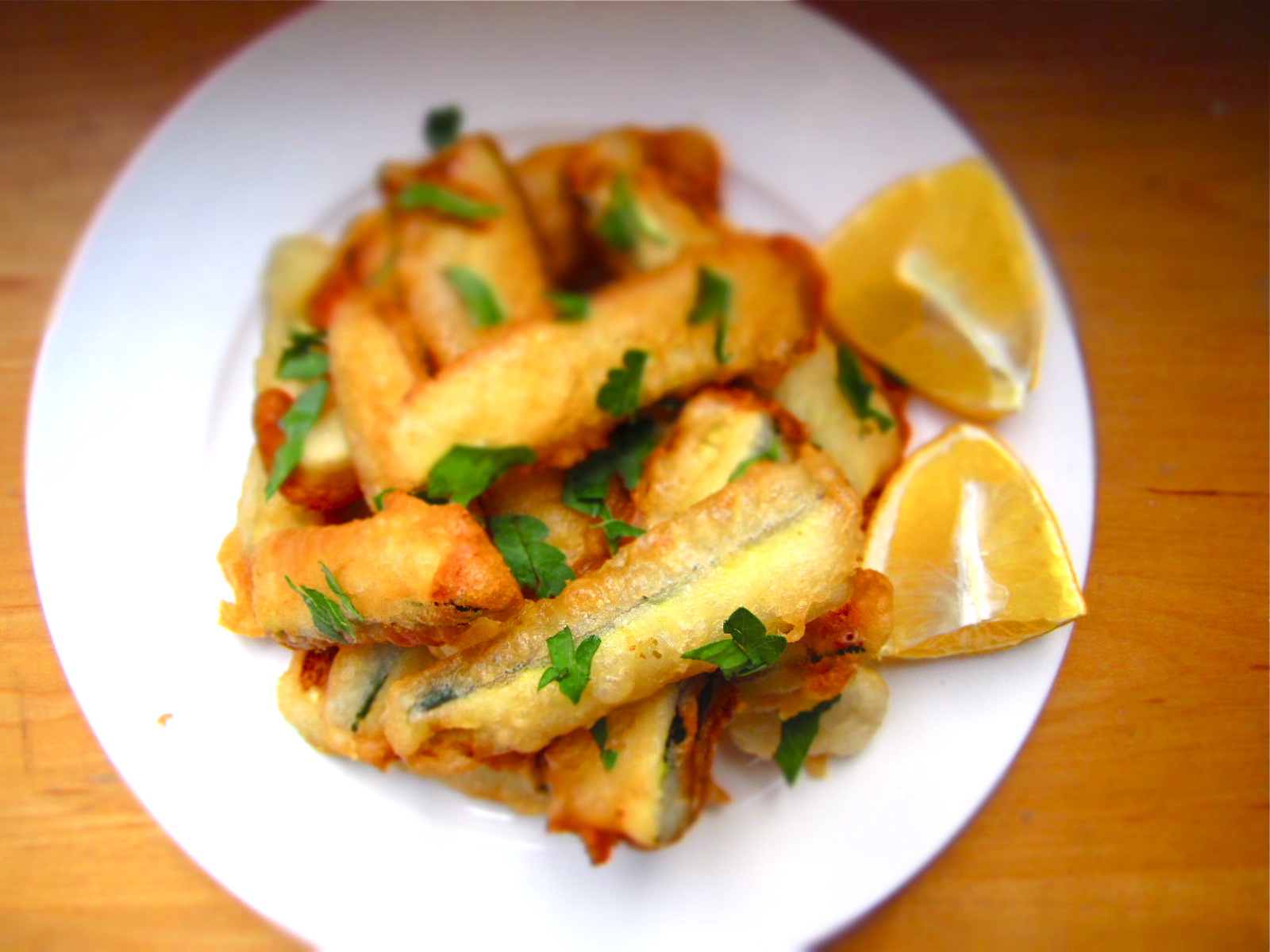 Milk & Mode Fried Zucchini Sticks