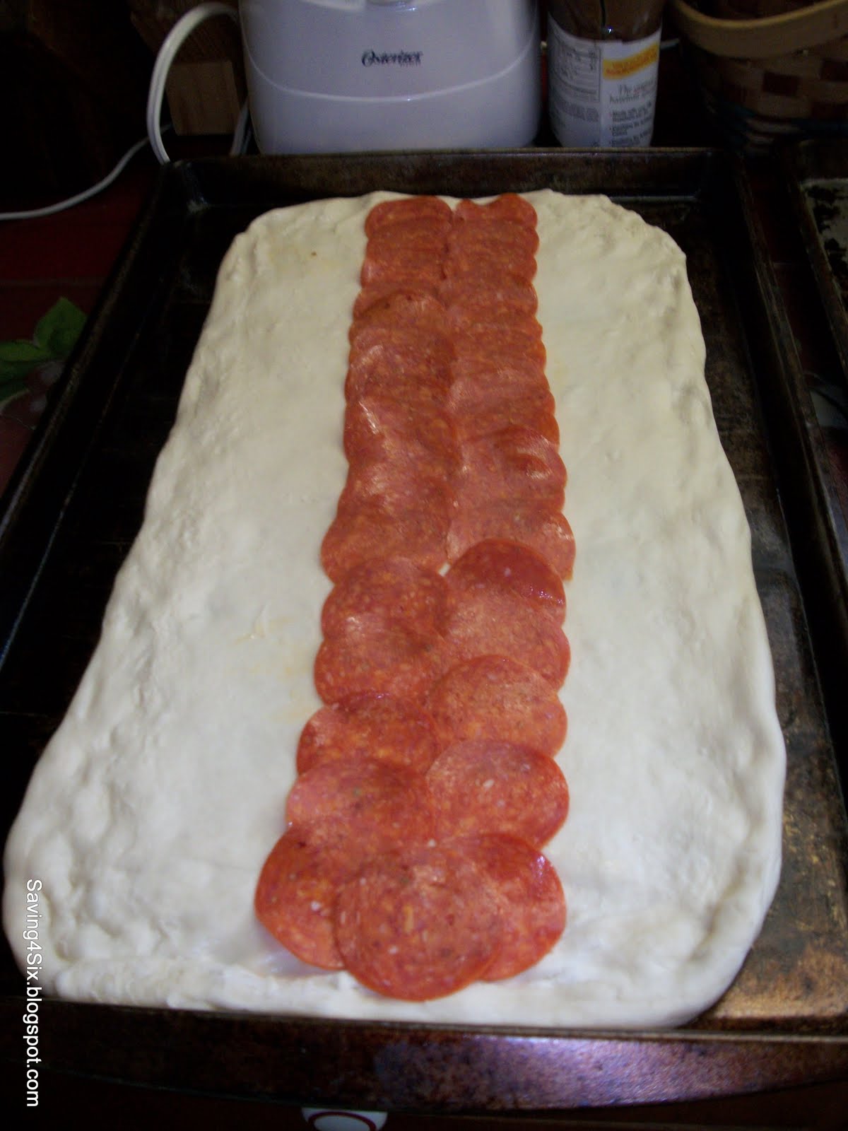 Frozen Bread Dough Stromboli