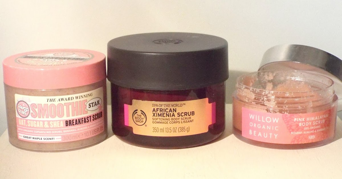 3 Favourite Body Scrubs Lippy in London