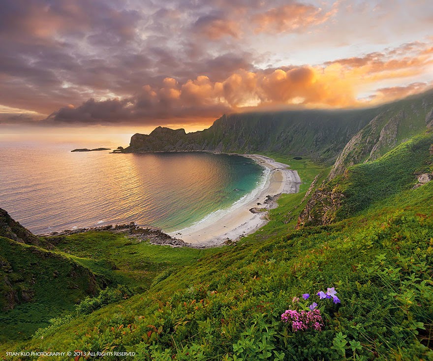 Hoyvika Beach on Andøya, Vesteralen - 23 Pictures Prove Why Norway Should Be Your Next Travel Destination Hoyvika Beach on Andøya, Vesteralen - 23 Pictures Prove Why Norway Should Be Your Next Travel Destination