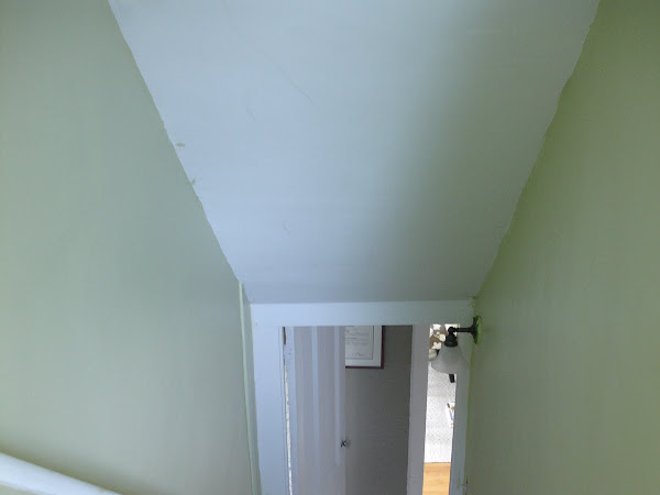 stair walls painted