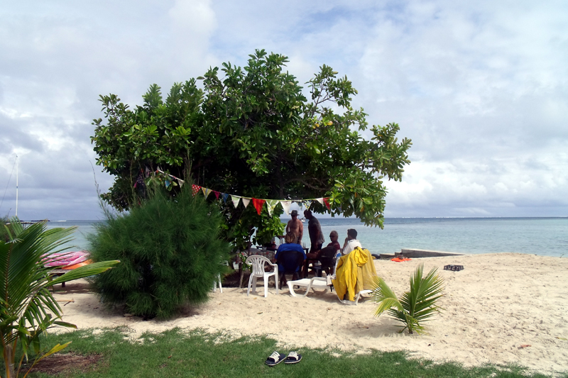 Le long voyage de TEREVA FOUR TAHITIEN A TARAVAI