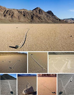 Video Youtube Batu Berjalan sendiri di Death Valley California