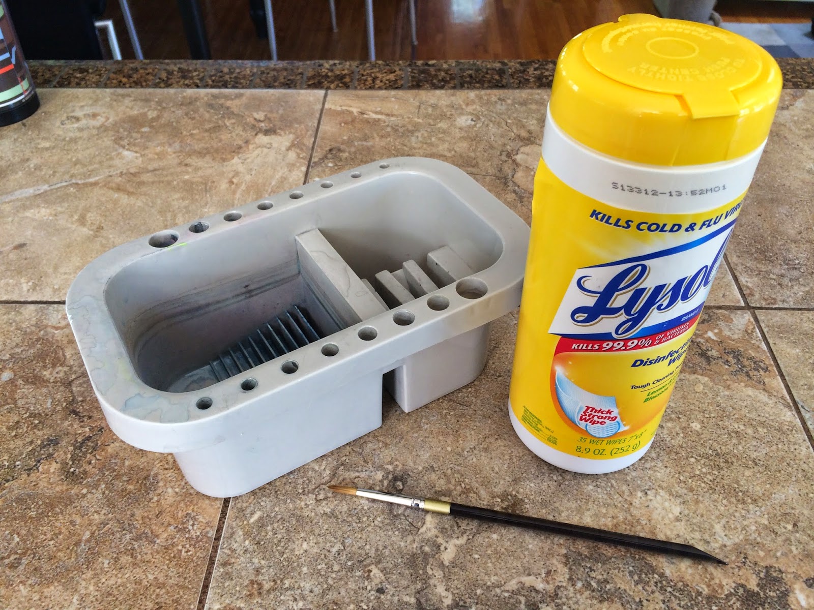 Paintertainment How to Clean Your Brush Tub