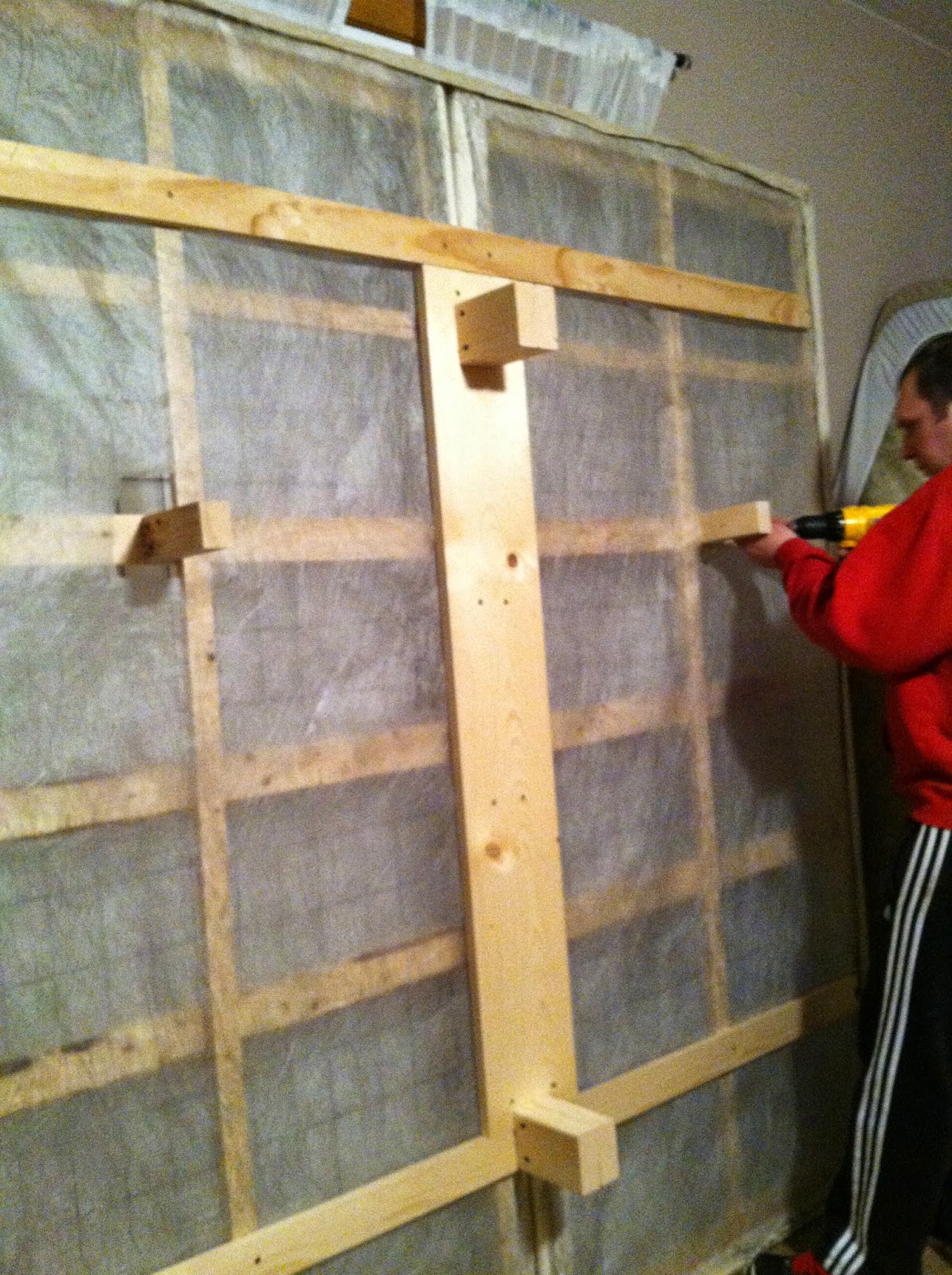 DIY Why Spend More DIY upholstered box spring