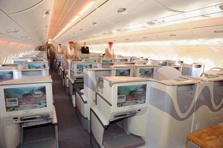 transpress nz: the lavish interiors of Emirates new Airbus A380s