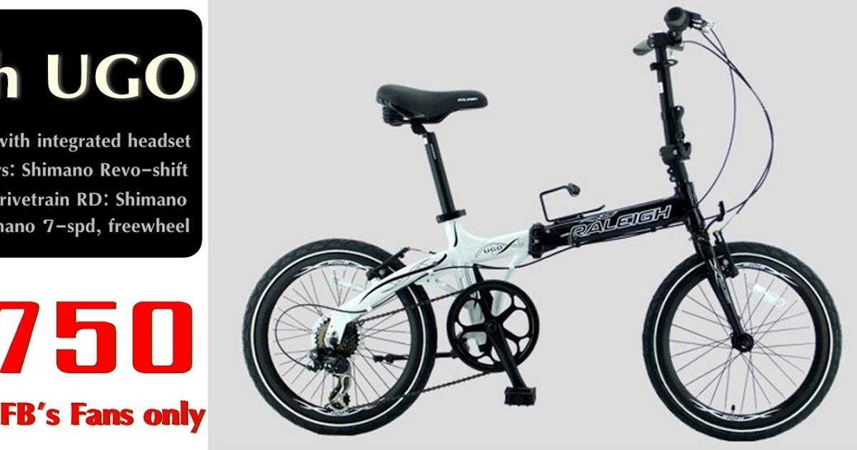 raleigh ugo folding bike