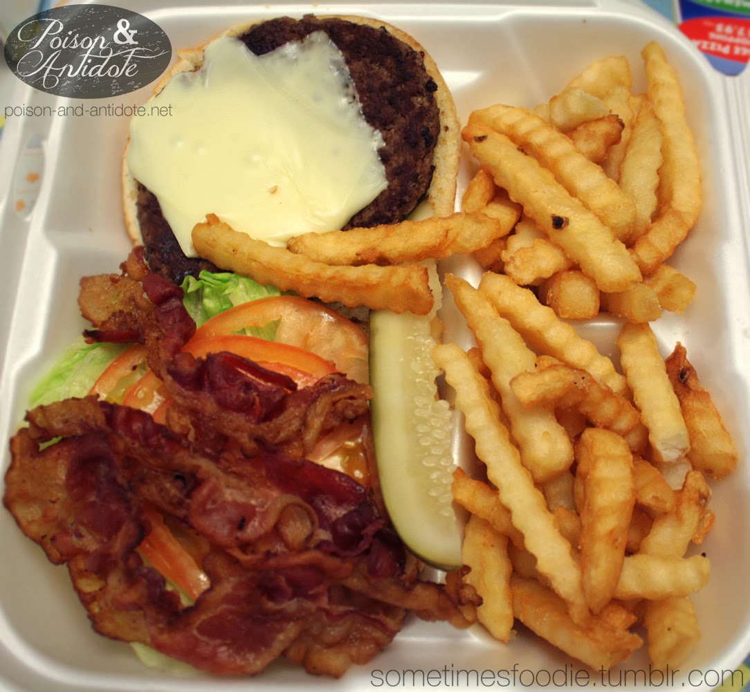Sometimes Foodie BLT Cheeseburger and Cheese Fries Eddie’s Pennsauken, NJ