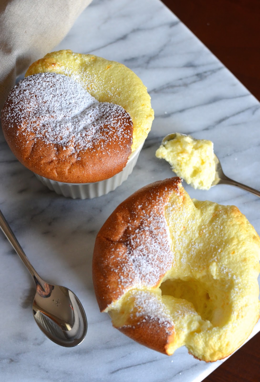 Playing with Flour Orange soufflé