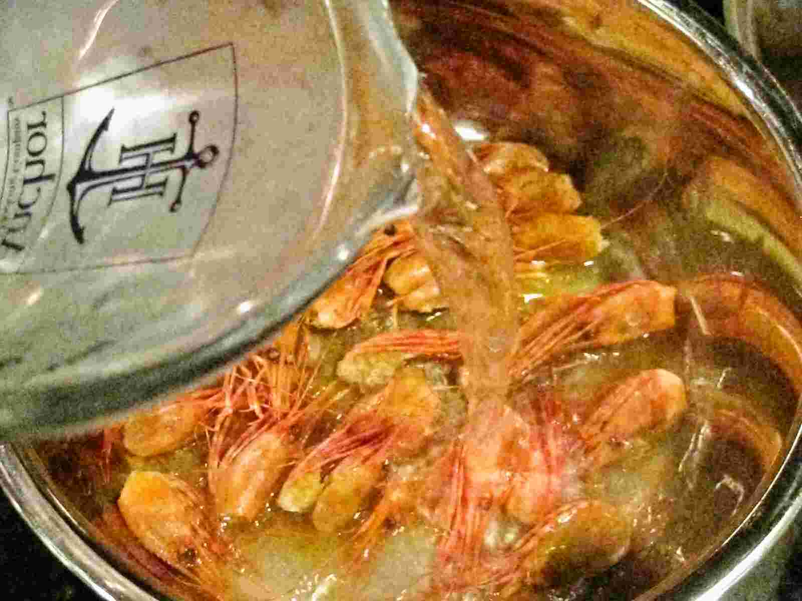 Recipes for Tom Satoimo no ebidashi surinagashi / shrimp stock miso
