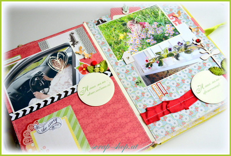 Album für Mama Ideen für Scrapbooking