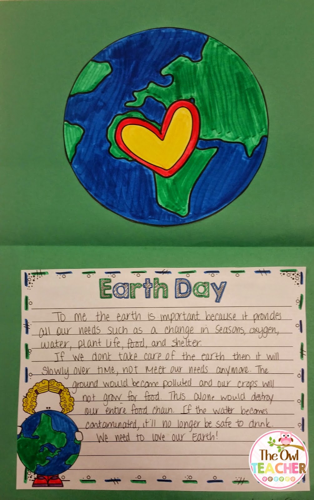 World environment day essay for class 3 image