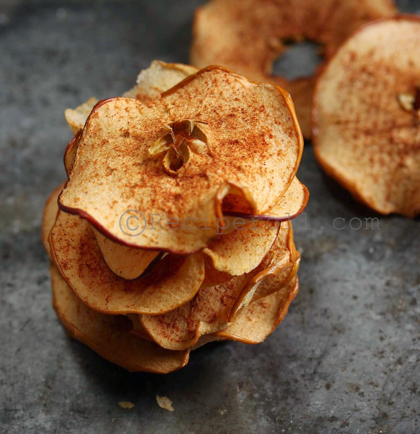 Baked Apple Chips Apple Cinnamon Chips