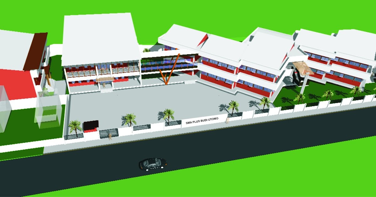 Maket Sekolah [pict] ~ SMA PLUS BUDI UTOMO MAKASSAR