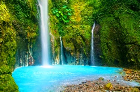 Wonderful Indonesia: Air Terjun Telaga Dwi Warna ( Sibolangit )