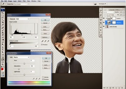 Tutorial Cara Membuat Karikatur Dengan Photoshop Tutorial Cara Membuat Karikatur Dengan Photoshop