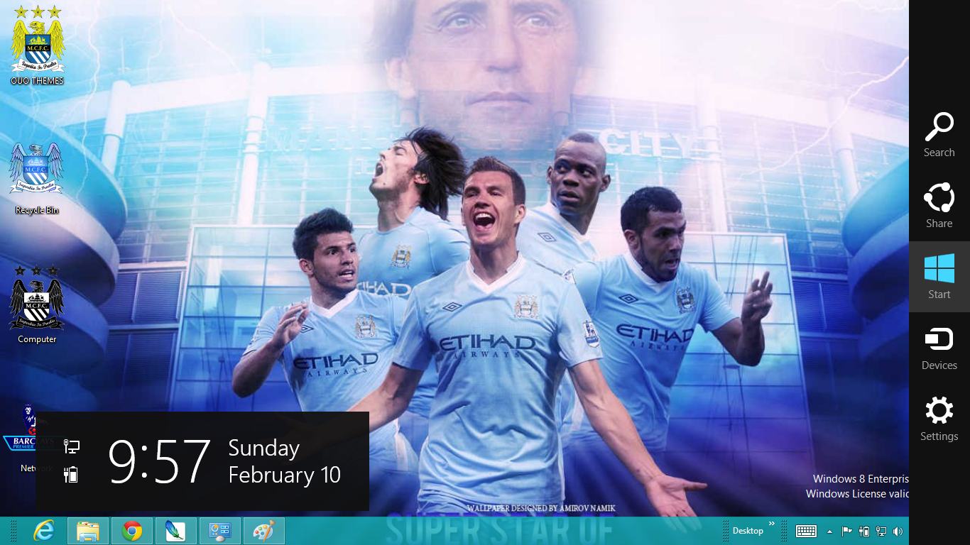 download gratis tema windows 7 Manchester City Fc Theme For Windows 8