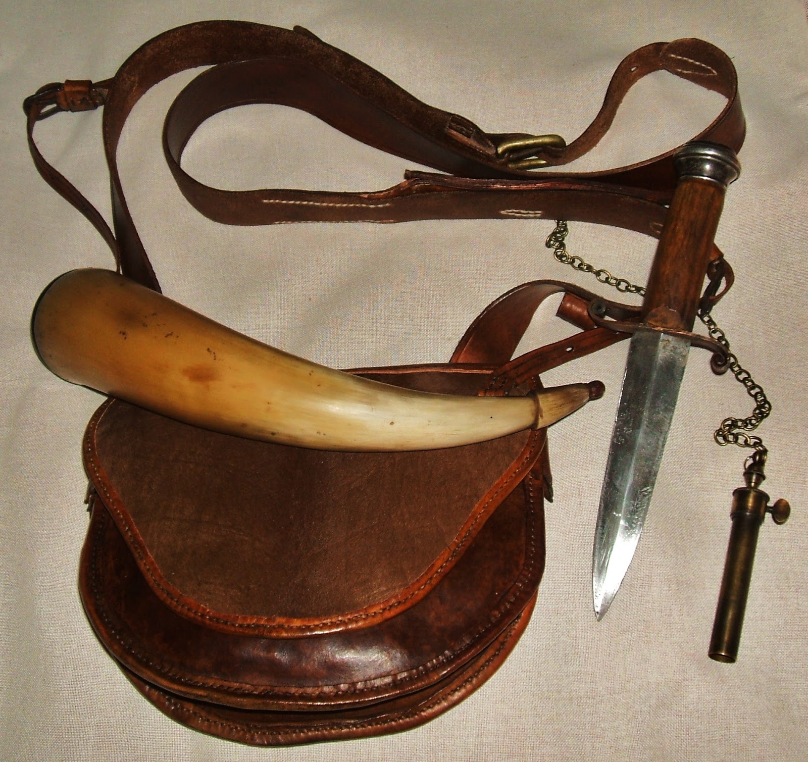 Contemporary Makers Hunting Pouch Set by T.C. Albert