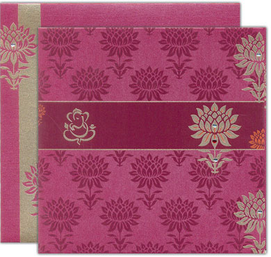 Wedding invitations are forever part of the wedding and they chic Indian 
