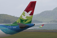 Air Seychelles second Airbus A330 arrives in Mahe