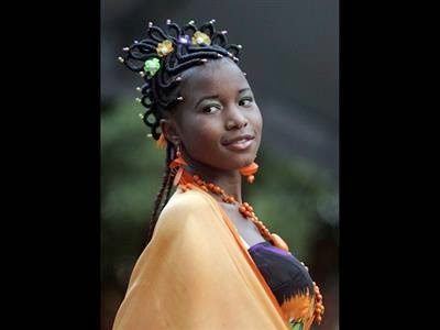 peinados niña comunion - peinados afro para mujeres
