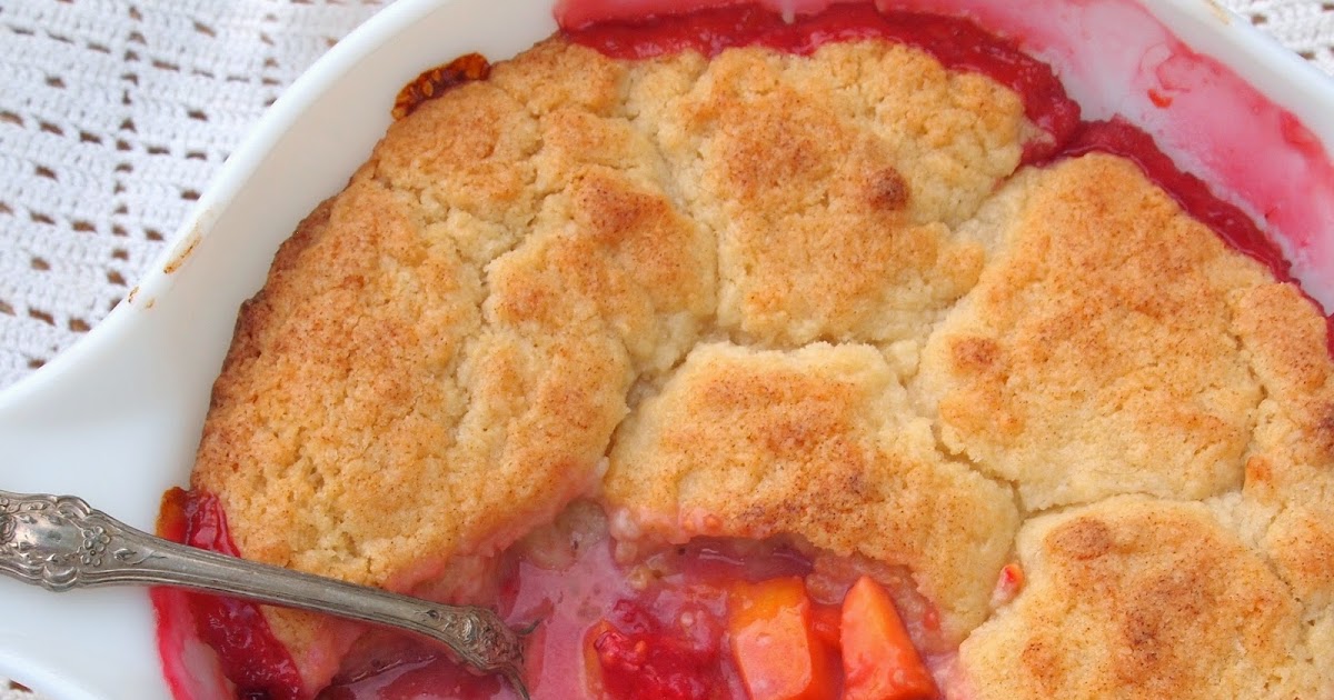 The Alchemist Fresh Peach Cobbler with a Biscuit Crust
